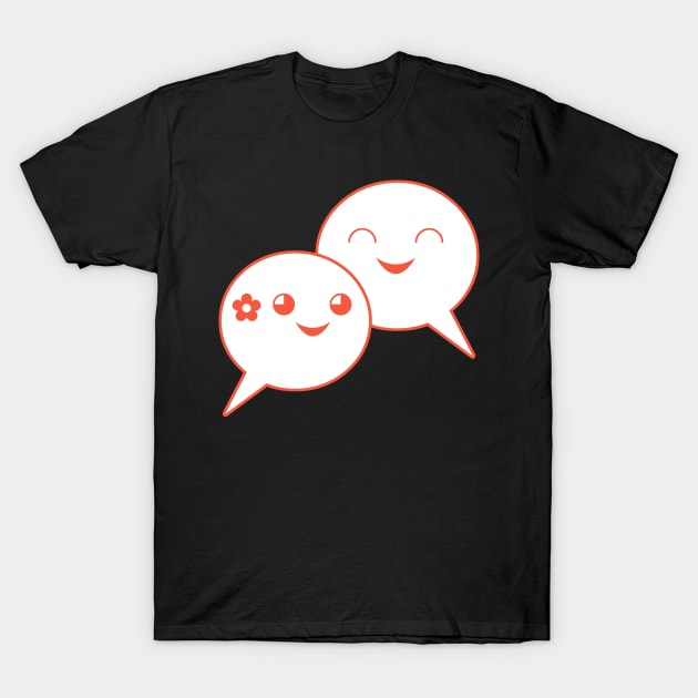 Speech Bubbles T-Shirt by joshthecartoonguy